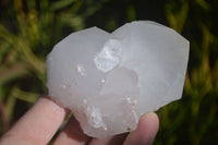 Natural Large White Quartz Crystals  x 6 From Madagascar - Toprock Gemstones and Minerals 