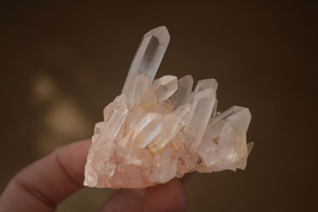 Natural Clear Quartz Crystal Clusters  x 24 From Madagascar - Toprock Gemstones and Minerals 