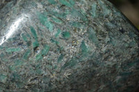 Polished Emerald Mica In Matrix Standing Free Forms x 1 From Mutoko, Zimbabwe - Toprock Gemstones and Minerals 