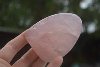 Polished Gemmy Pink Rose Quartz Standing Free Forms  x 5 From Ambatondrazaka, Madagascar - TopRock