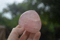 Polished Gemmy Pink Rose Quartz Standing Free Forms  x 5 From Ambatondrazaka, Madagascar - TopRock