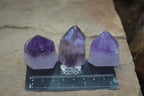 Polished Dream and Other Amethyst Points x 24 From Madagascar - Toprock Gemstones and Minerals 