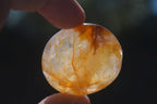 Polished Red Hematoid "Fire" Quartz Palm Stones  x 20 From Madagascar - Toprock Gemstones and Minerals 