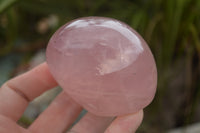 Polished Gemmy Pink Rose Quartz Standing Free Forms  x 5 From Ambatondrazaka, Madagascar - TopRock
