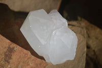 Natural Large White Quartz Crystals  x 6 From Madagascar - Toprock Gemstones and Minerals 