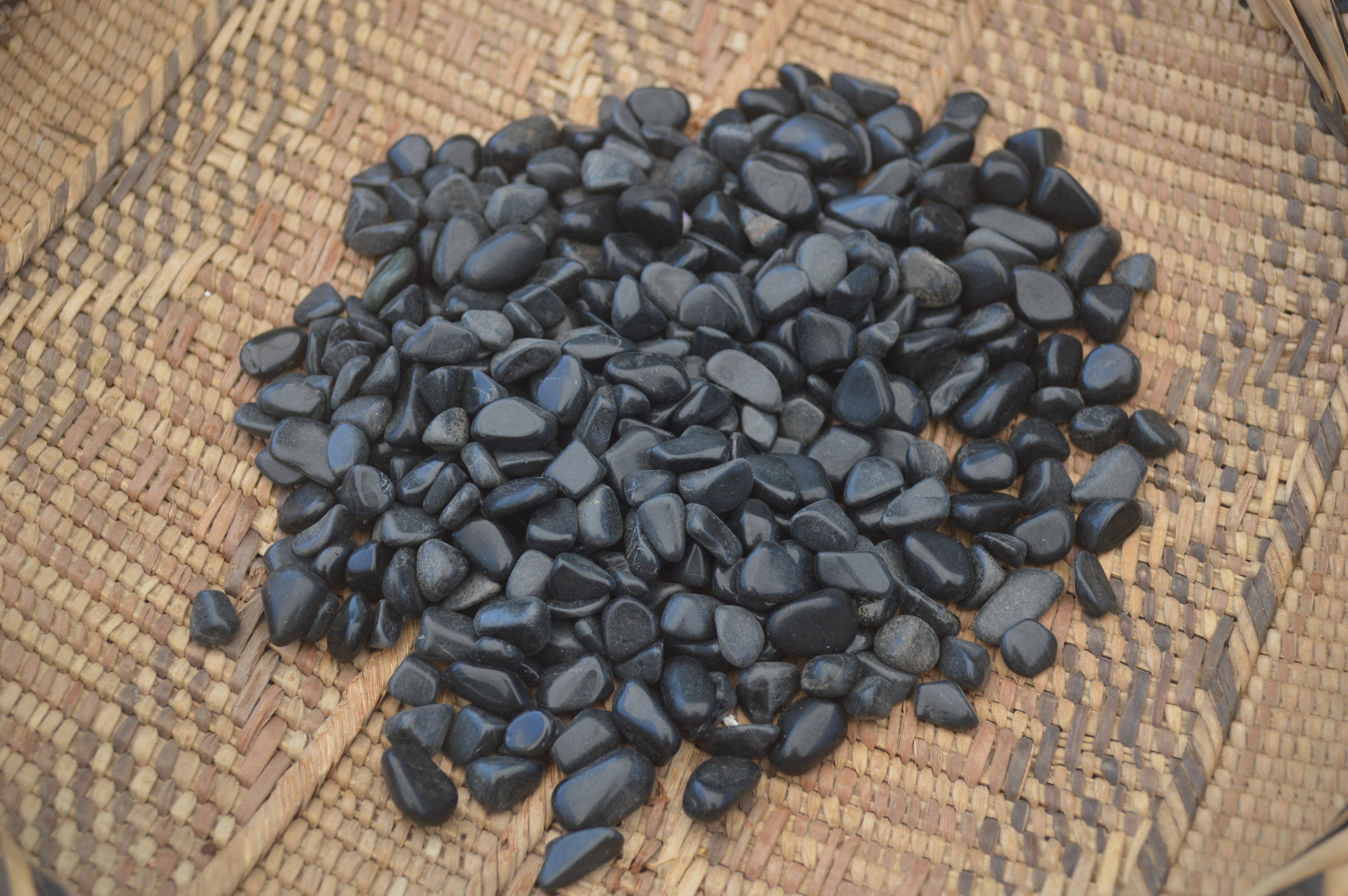 Polished Mini Craft Onyx Tumble Stones - Sold per 500 g - From Swaziland - Toprock Gemstones and Minerals 