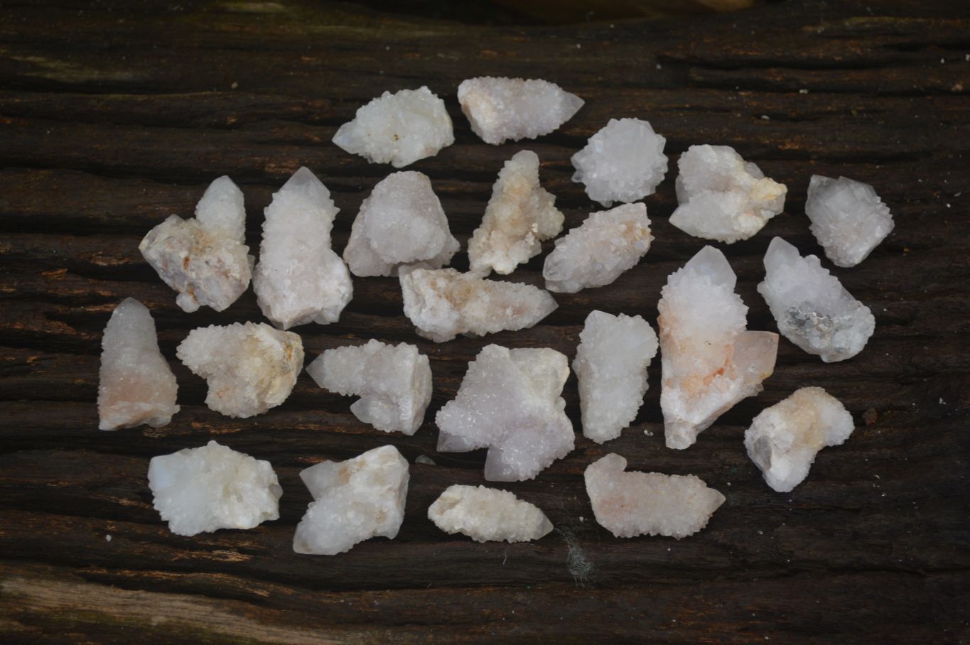 Natural Single White Spirit Quartz Crystals x 70 From Boekenhouthoek, South Africa - Toprock Gemstones and Minerals 