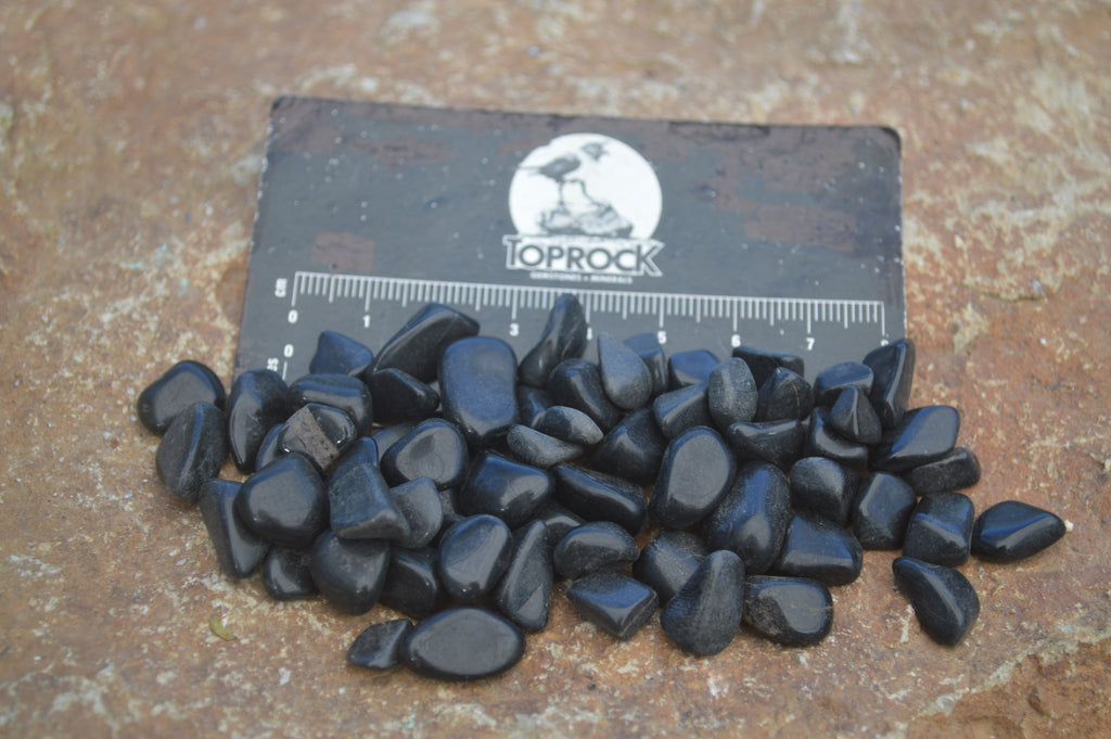 Polished Mini Craft Onyx Tumble Stones - Sold per 500 g - From Swaziland - Toprock Gemstones and Minerals 