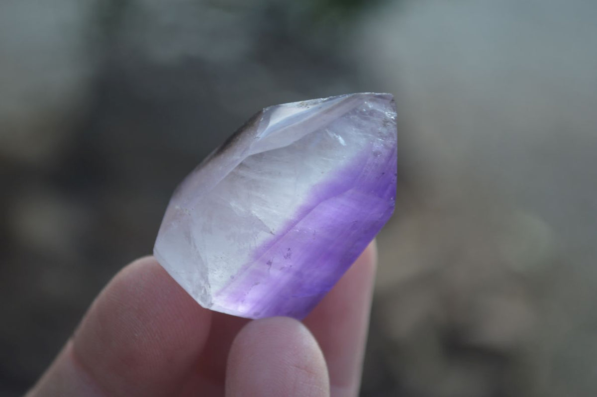 Polished Dream and Other Amethyst Points x 24 From Madagascar - Toprock Gemstones and Minerals 