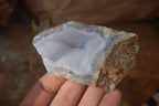 Natural Blue Lace Agate Geode Specimens  x 12 From Nsanje, Malawi - Toprock Gemstones and Minerals 