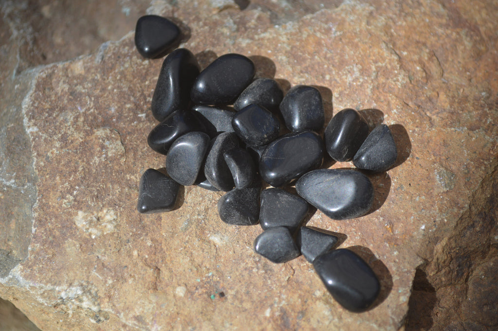 Polished Mini Craft Onyx Tumble Stones - Sold per 500 g - From Swaziland - Toprock Gemstones and Minerals 