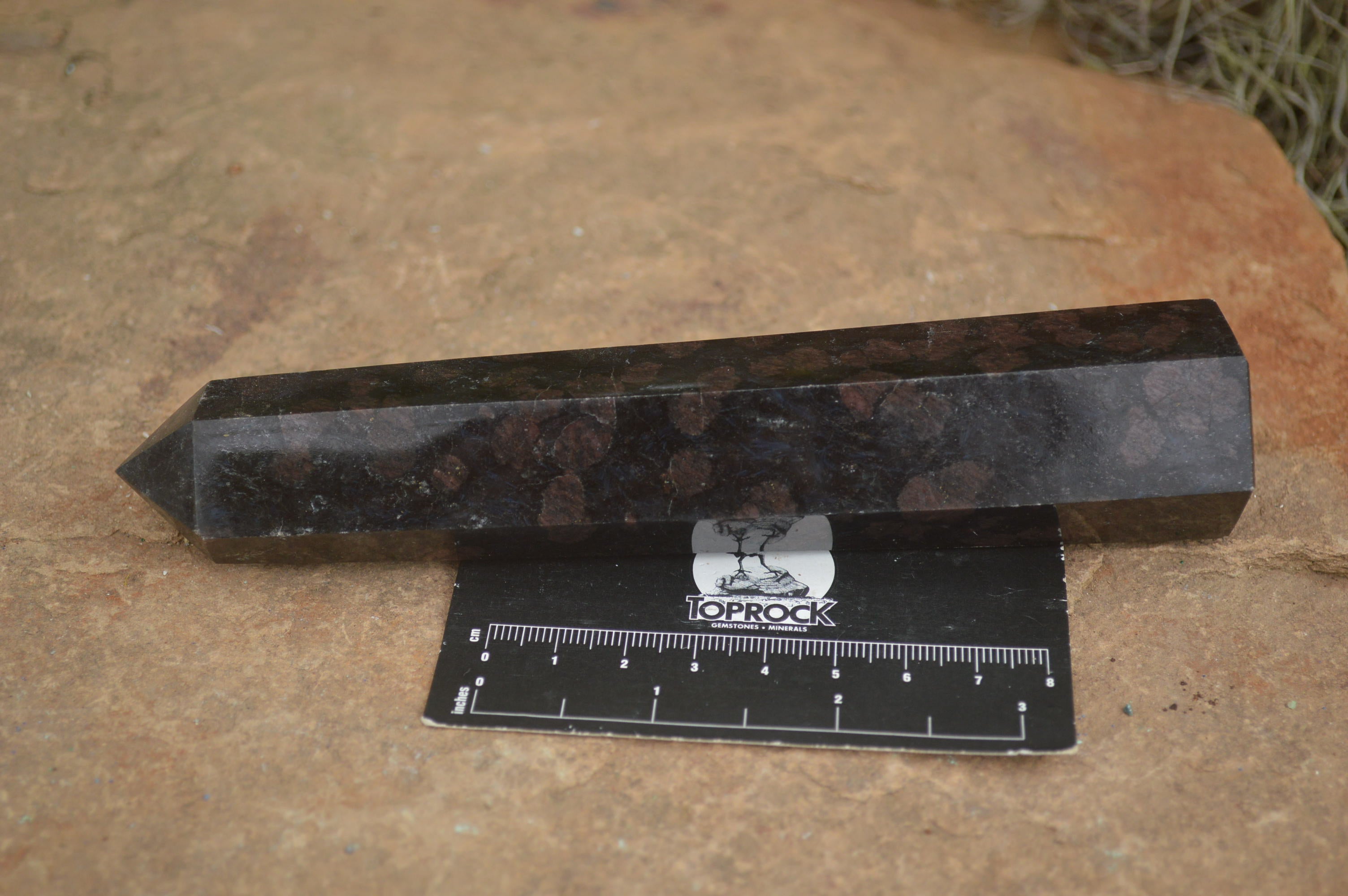 Polished Rare Sparkling Blue Iolite / Water Sapphire Points x 4 From Madagascar - TopRock