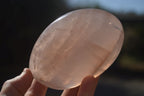 Polished Gemmy Pink Rose Quartz Standing Free Forms x 3 From Madagascar - Toprock Gemstones and Minerals 