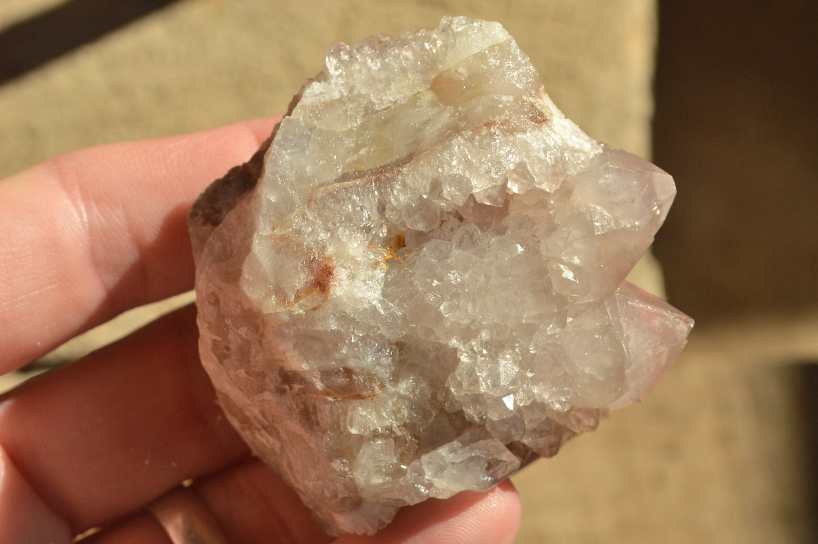 Natural Mixed Selection Of Small Spirit Quartz Crystals  x 35 From Boekenhouthoek, South Africa - TopRock