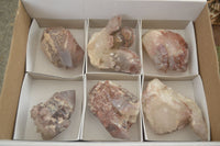 Natural Red Hematoid Quartz Clusters x 6 From Karoi, Zimbabwe - Toprock Gemstones and Minerals 