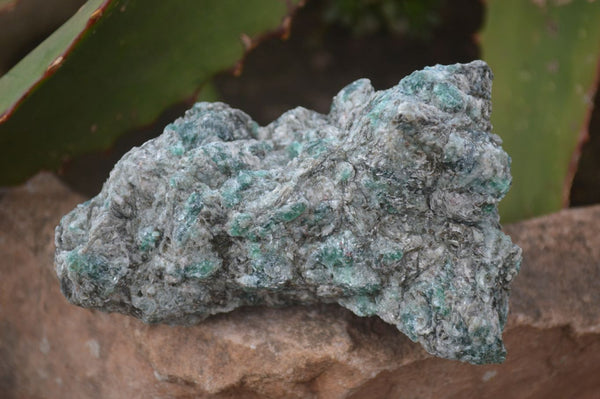 Natural Rare Emerald Mica In Matrix Cobbed Specimens x 6 From Mutoko, Zimbabwe - Toprock Gemstones and Minerals 