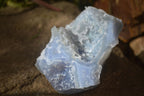 Natural Etched Blue Chalcedony Specimens  x 3 From Nsanje, Malawi - Toprock Gemstones and Minerals 