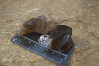 Natural Clear Smokey Quartz Crystals  x 12 From Malawi - Toprock Gemstones and Minerals 