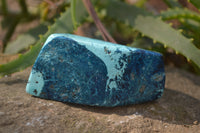 Polished Blue Shattuckite Free Forms  x 3 From Namibia - Toprock Gemstones and Minerals 
