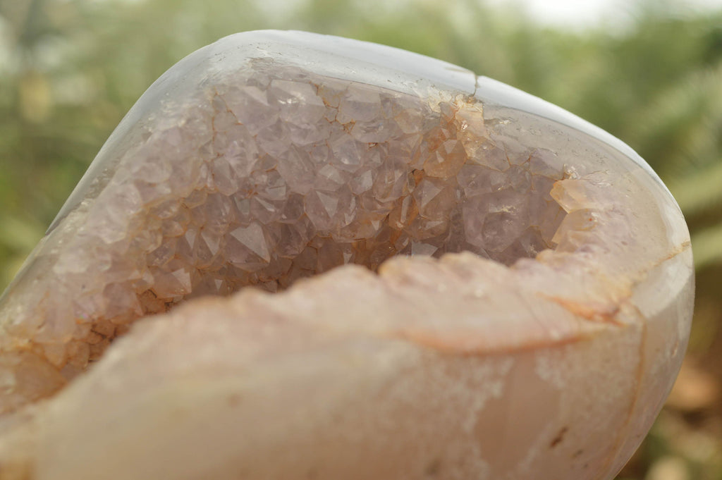Polished Stunning Crystal Agate Geodes  x 3 From Maintirano, Madagascar - TopRock