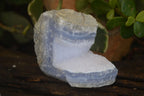 Natural Blue Lace Agate Geode Specimens  x 12 From Nsanje, Malawi - Toprock Gemstones and Minerals 