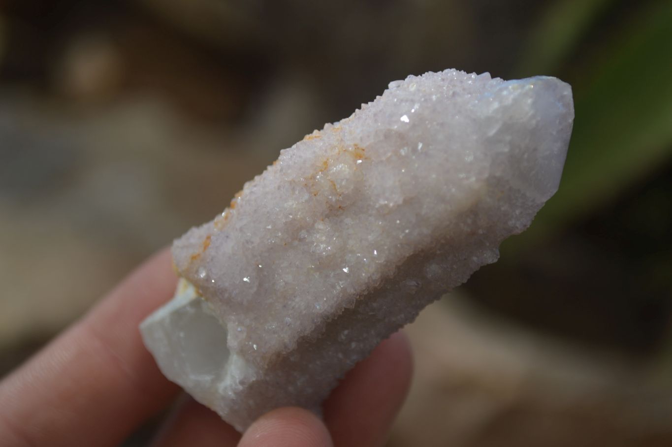 Natural Pale Lilac Spirit Quartz Crystals x 12 From Boekenhouthoek, South Africa - Toprock Gemstones and Minerals 