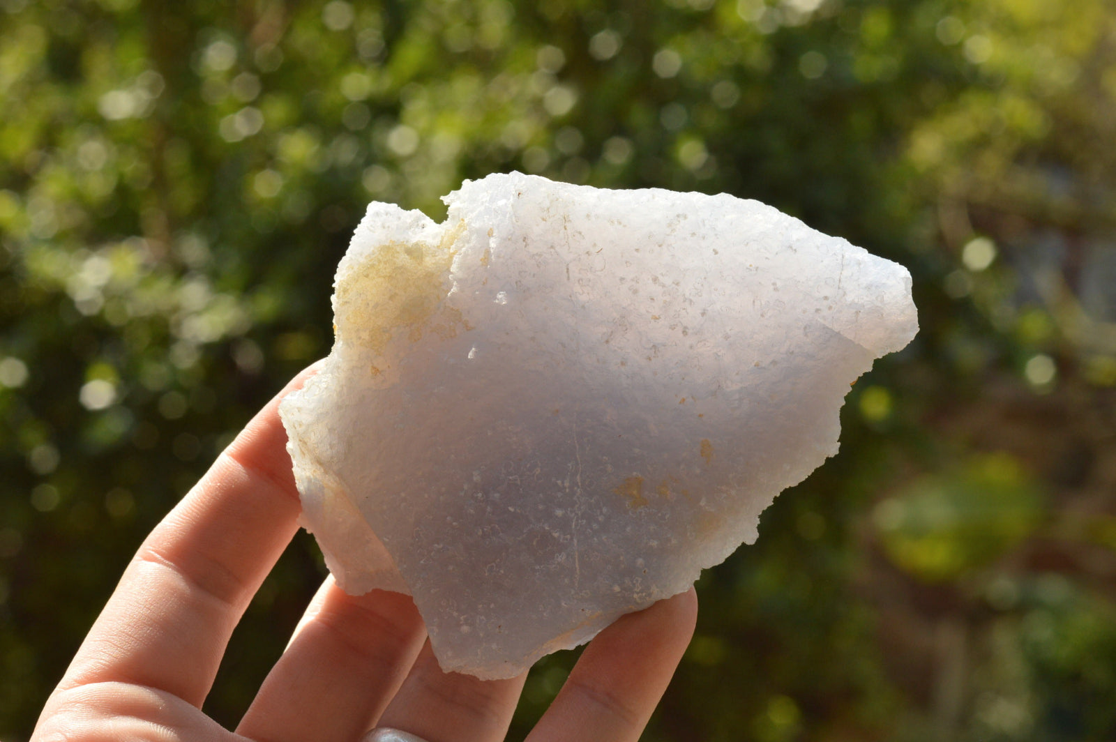 Natural Etched Blue Chalcedony Agate Specimens  x 7 From Nsanje, Malawi - TopRock