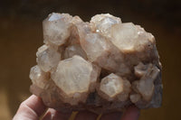 Natural Cascading Smokey Quartz Clusters x 2 From Luena, Congo - Toprock Gemstones and Minerals 