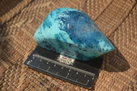 Polished Blue Shattuckite Free Forms  x 3 From Namibia - Toprock Gemstones and Minerals 