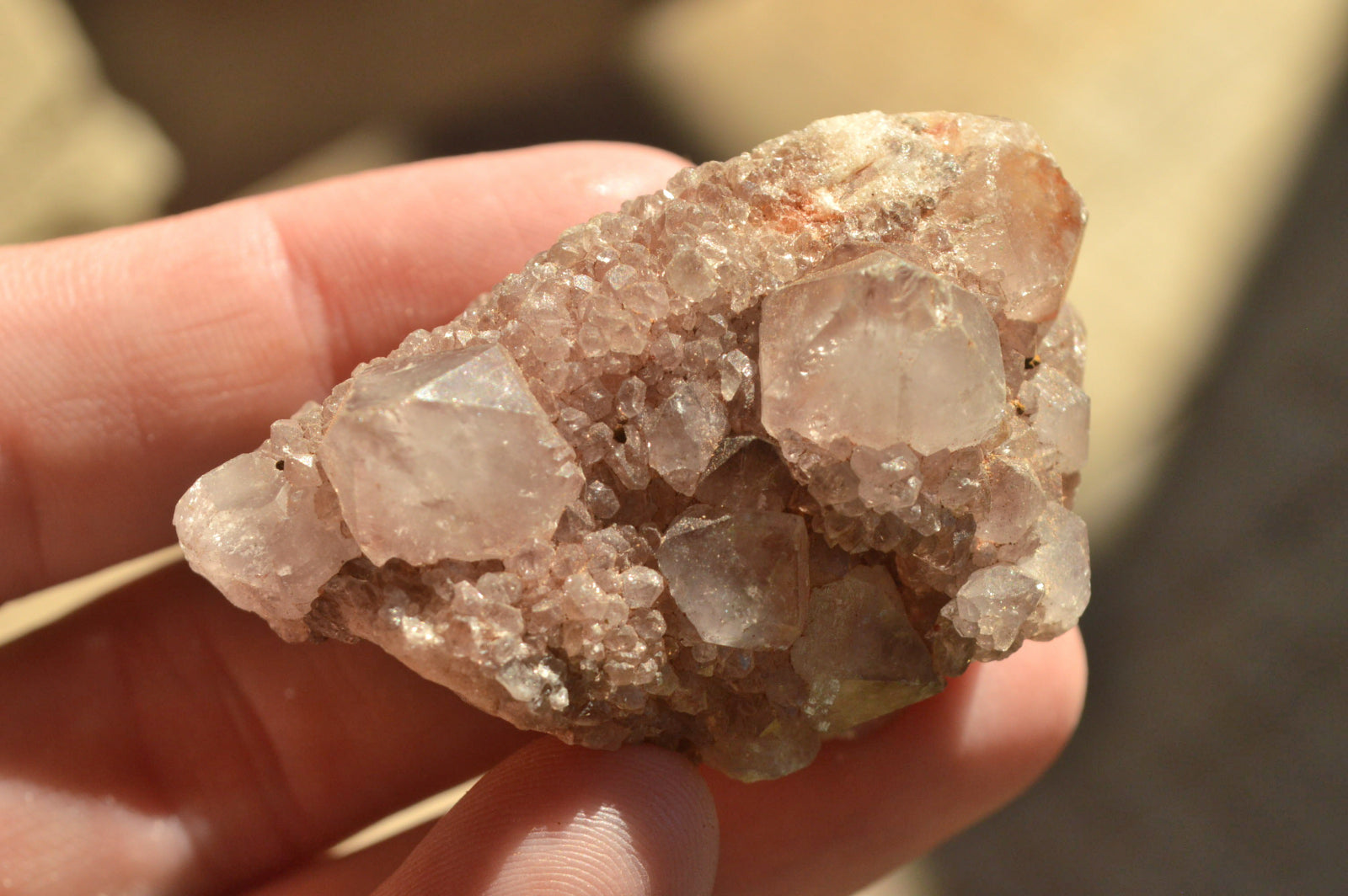 Natural Mixed Selection Of Small Spirit Quartz Crystals  x 35 From Boekenhouthoek, South Africa - TopRock