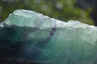 Polished Watermelon Fluorite Standing Free Form  x 1 From Uis, Namibia - Toprock Gemstones and Minerals 