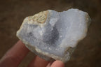 Natural Blue Lace Agate Geode Specimens  x 12 From Nsanje, Malawi - Toprock Gemstones and Minerals 