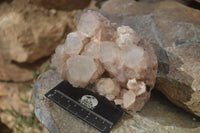 Natural Cascading Smokey Quartz Clusters x 2 From Luena, Congo - Toprock Gemstones and Minerals 