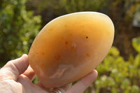 Polished Dendritic Agate Standing Free Forms  x 3 From Moralambo, Madagascar - TopRock