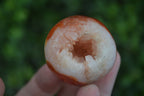 Polished Carnelian Agate Palm Stones  x 6 From Madagascar - Toprock Gemstones and Minerals 