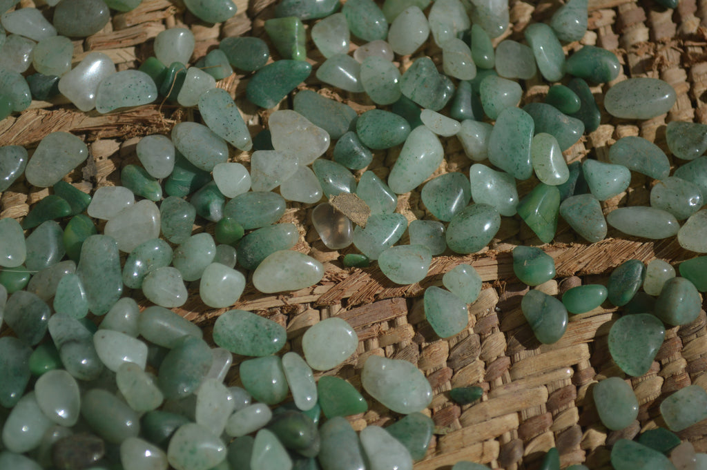 Polished Mini Craft Aventurine Tumble Stones - Sold per 500 g - From Zimbabwe - Toprock Gemstones and Minerals 