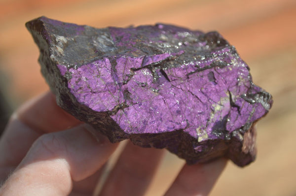 Natural Metallic Purpurite Cobbed Specimens  x 5 From Erongo, Namibia - Toprock Gemstones and Minerals 