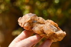 Natural Smokey Phantom Quartz Clusters x 2 From Luena, Congo - TopRock