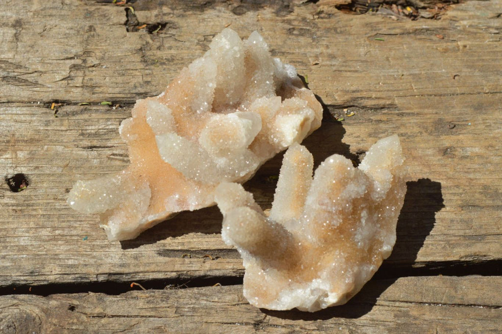 Natural Fairy Spirit Quartz Fingers & Or Clusters x 5 From Boekenhouthoek, South Africa - TopRock