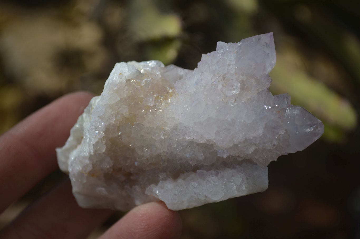 Natural Pale Lilac Spirit Quartz Crystals x 12 From Boekenhouthoek, South Africa - Toprock Gemstones and Minerals 