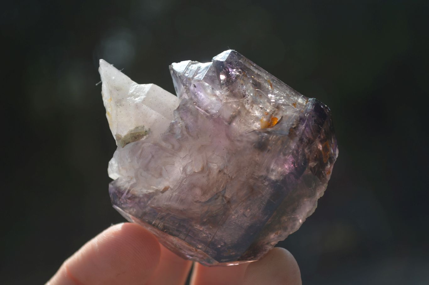 Natural Large Smokey Amethyst Crystal Specimens  x 6 From Chiredzi, Zimbabwe - Toprock Gemstones and Minerals 
