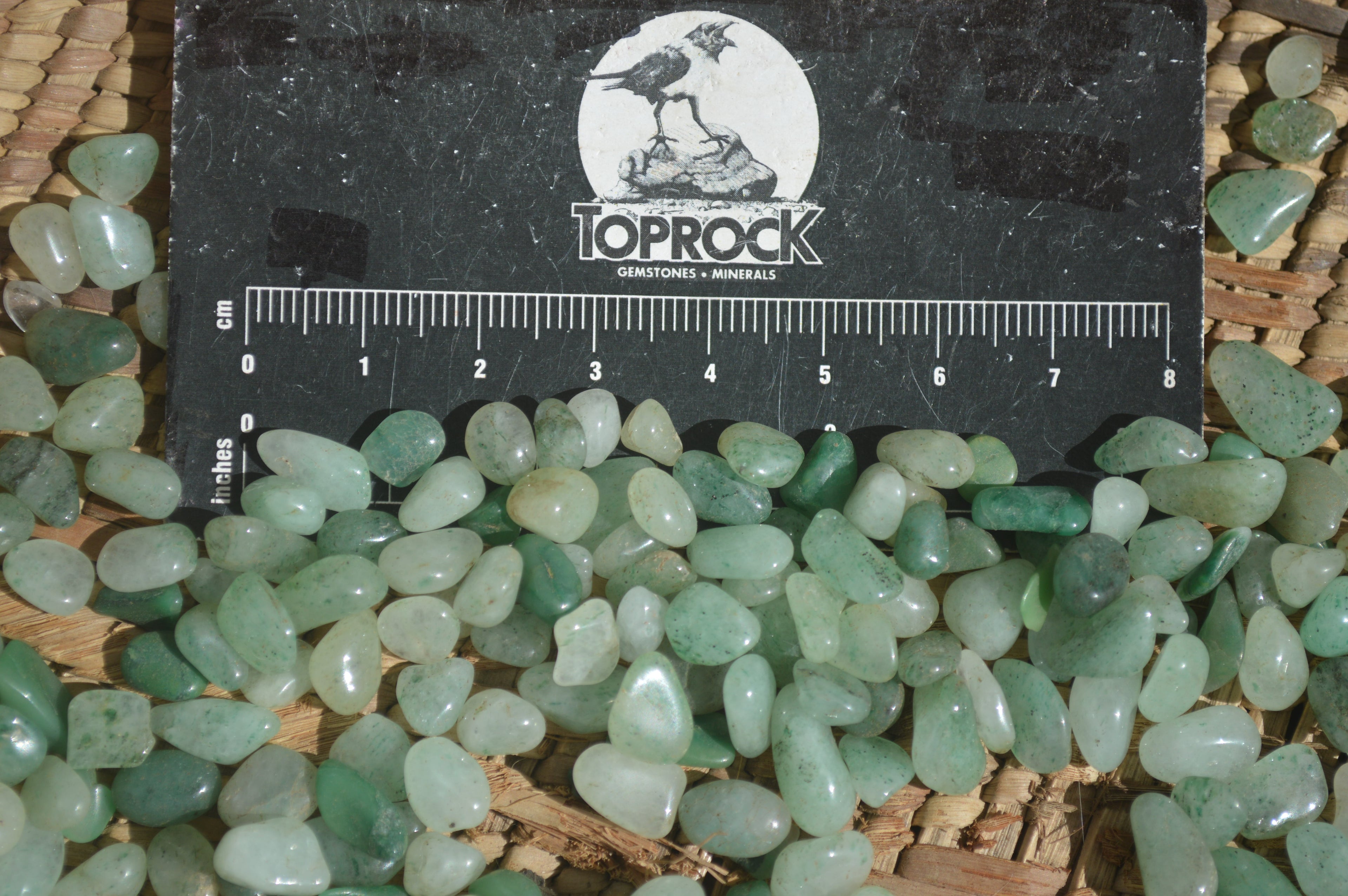 Polished Mini Craft Aventurine Tumble Stones - Sold per 500 g - From Zimbabwe - Toprock Gemstones and Minerals 