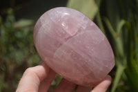 Polished Pink Rose Quartz Standing Free Forms x 2 From Ambatondrazaka, Madagascar - TopRock