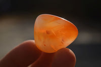 Polished  Small Carnelian Agate Free Forms  x 42 From Madagascar - Toprock Gemstones and Minerals 