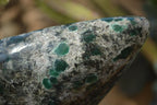 Polished Rare Emerald Mica In Matrix Standing Free Forms x 1 From Mutoko, Zimbabwe - Toprock Gemstones and Minerals 