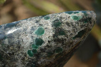 Polished Rare Emerald Mica In Matrix Standing Free Forms x 1 From Mutoko, Zimbabwe - Toprock Gemstones and Minerals 
