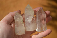 Polished  Lovely Mixed Quartz Points x 8 From Madagascar - Toprock Gemstones and Minerals 