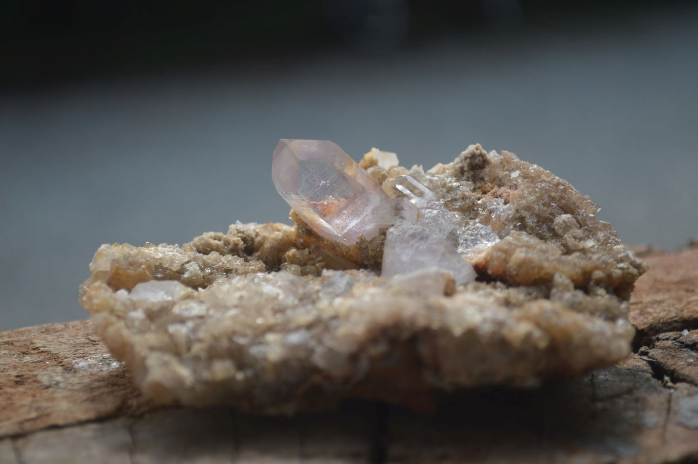 Natural Mixed Brandberg Quartz Specimens  x 6 From Namibia - Toprock Gemstones and Minerals 