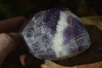 Polished Dark Purple Chevron Amethyst Points  x 6 From Zambia - Toprock Gemstones and Minerals 