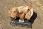Natural Smokey Phantom Quartz Clusters x 2 From Luena, Congo - TopRock